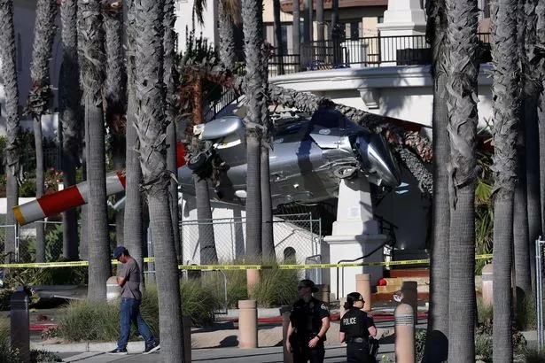 0 bestpix helicopter crashed on pacific coast highway in huntington beach ca